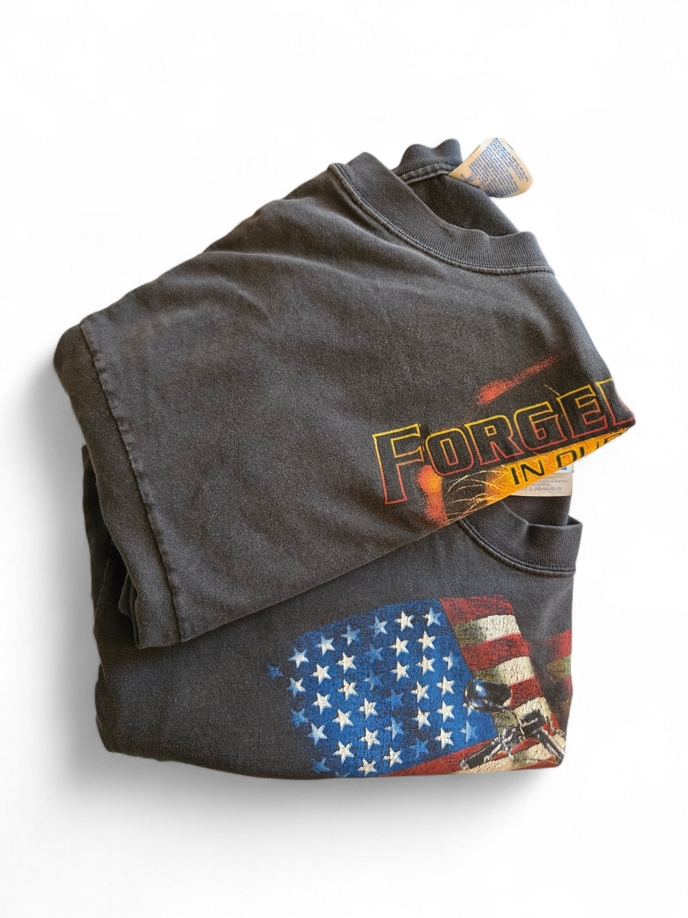 Bundle Of 2 Black Biker Tshirts Sz Lg